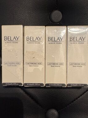 BELAY Lactobionic Acid Stock Solution Get All 4 ( never opened )